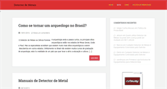 Desktop Screenshot of detectordemetais.r30.com.br