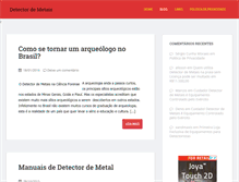 Tablet Screenshot of detectordemetais.r30.com.br